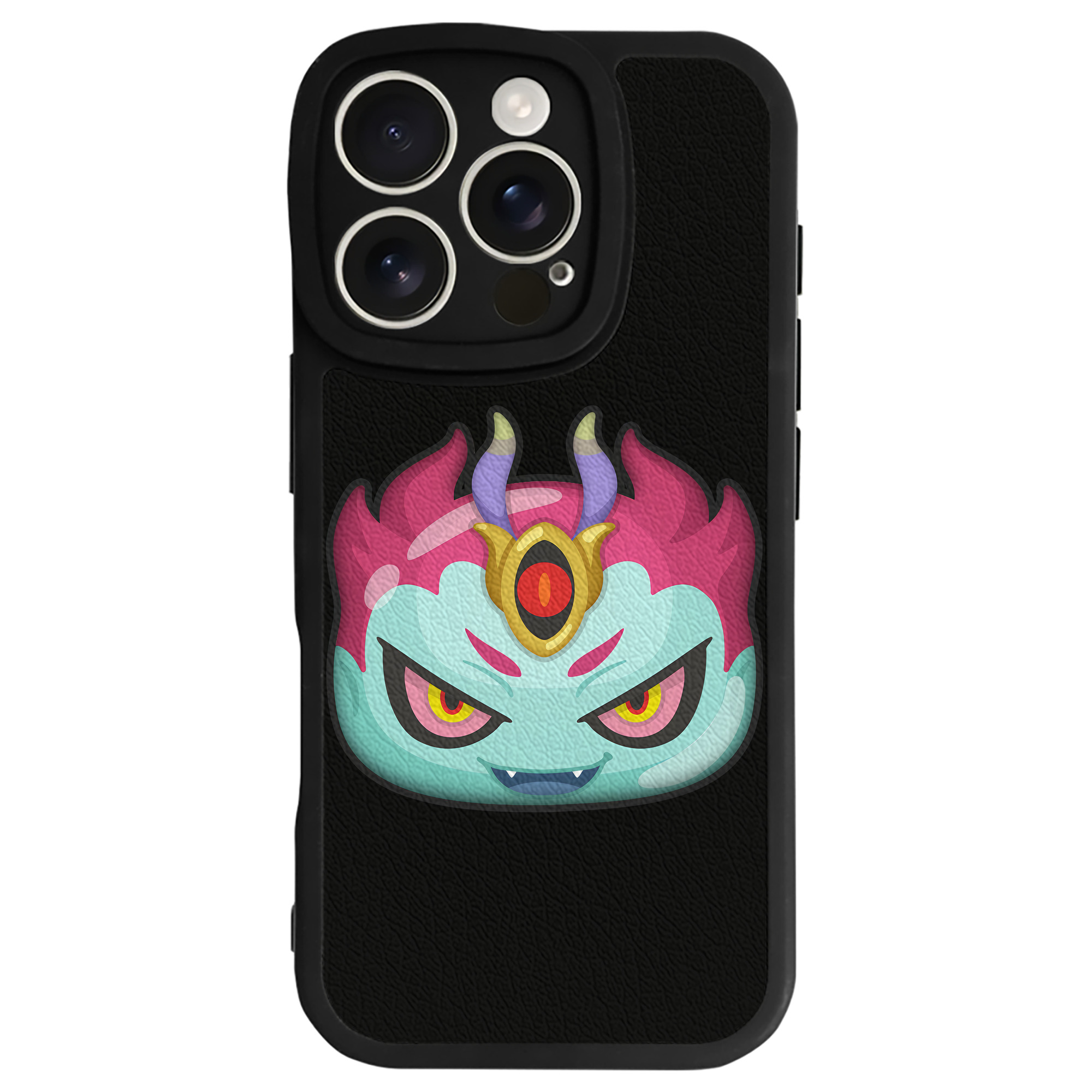 （画像用） 妖怪ウォッチ Yo-kai Watch 【iPhone 16シリーズ対応】シリコンスマホケース（レザー調） 材質：シリコン